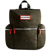 hunter-nylon-mini-topclip-backpack---dark-olive-green-34392416