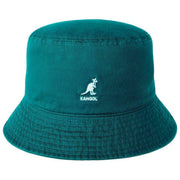 Kapelusz Kangol Washed Bucket - turkusowy