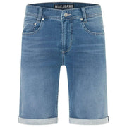 Spodenki jeansowe MAC Jeans Jog'N Light Sweat - letni niebieski, używane, autentyczne