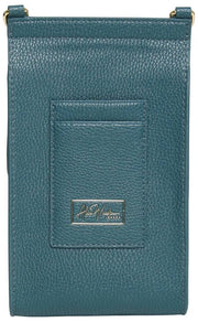 Torba przez ramię Alice Wheeler London Mini Bloomsbury - turkusowy błękit