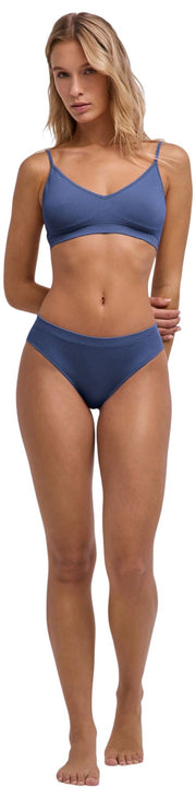 Bezszwowe stringi Falke Daily – Captain Blue