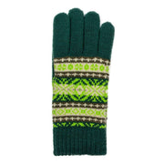 dents-jacquard-fair-isle-knitted-gloves---olive-green-34477890