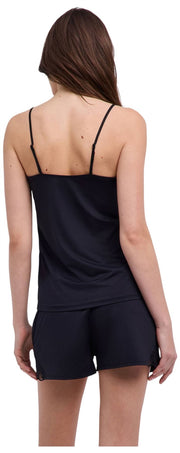 Top na ramiączkach Falke Delicate Touch - czarny