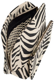 Hindbag Alix Bardzo duża kosmetyczka - ecru zebra