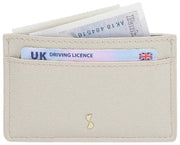 Etui na karty Stackers Shell - Krem owsiany