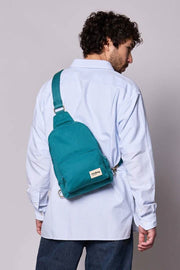 Torba na ramię Felix Sling Bag - paw niebieski
