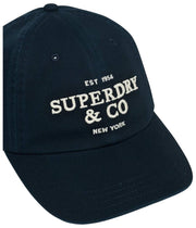 Czapka z daszkiem Superdry & Co Company Logo – Eclipse Navy