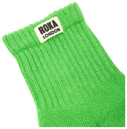 Skarpety Roka Windsor Solid Crew - Online Limonkowe