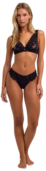Stringi Falke Delicate Touch - Czarne