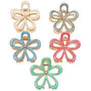 zelly-5-assorted-medium-enamel-flower-hair-claw-clips---gold-33609785