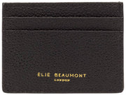 Etui na karty Elie Beaumont Heart – czarny/jagodowy róż