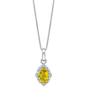 elements-gold-oval-sapphire-and-diamond-9ct-gold-pendant---goldyellow-35461335