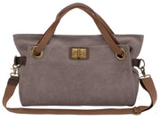 Zede Pont des Arts Cross Body Bag - Grey