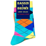bassin-and-brown-argyle-socks---mid-bluedeep-pinknavy-35060302