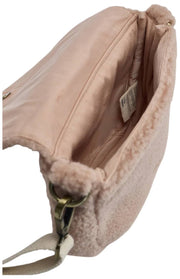 Torba na ramię Hindbag Margault Teddy - pudrowy róż