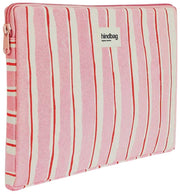 Torba Hindbag Ava Medium na laptopa 15 cali - czerwone/różowe paski