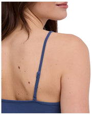 Bezszwowy top Spaghetti Falke Daily – Kapitan Niebieski