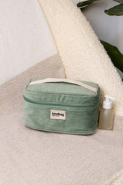 Hindbag Gaspard Vanity Bag - aksamitna miętowa zieleń