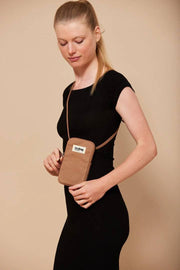 Torba na telefon Hindbag Bill - Cynamonowa