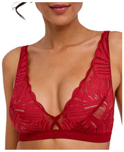 Trójkątny biustonosz Falke Delicate Touch - Ventimiglia Red