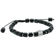 david-van-hagen-bicycle-bead-agate-bracelet---black-34515568