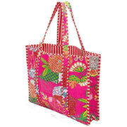 elie-beaumont-serendipity-cotton-quilted-tote-bag---tropical-fuchsia-pink-33884612