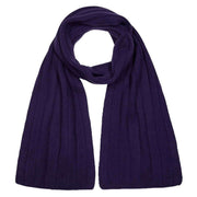 falke-pure-cashmere-ribbed-scarf---violet-34332435