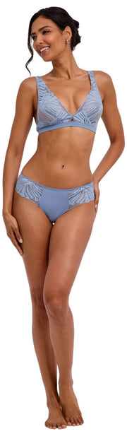 Figi Falke Delicate Touch - niebieska stal