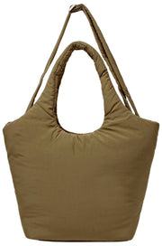 Roka Oxford Średnia torba na ramię Taslon - Moss Brown