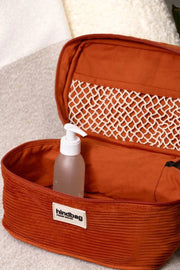 Torba Hindbag Gaspard - aksamitna ceglasta pomarańcza