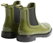 Buty Chelsea Hunter Comando Gloss – zieleń jaszczurki
