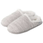 isotoner-sparkle-knit-swept-back-mule-slippers---light-grey-34523422