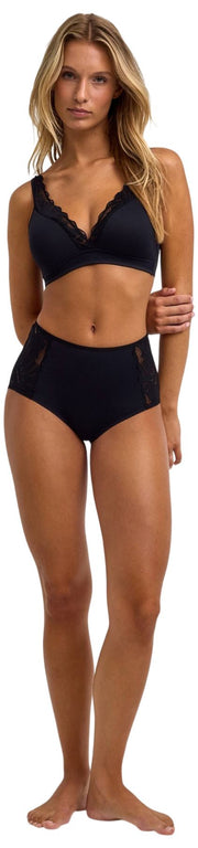 Figi Falke Delicate Touch ze średnim stanem - czarne