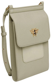 Torba przez ramię Alice Wheeler London Mini Bloomsbury - zieleń pistacjowa