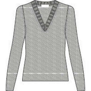 falke-pure-cashmere-v-neck-sweater---heather-grey-34331460