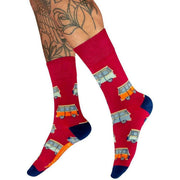 powder-vintage-van-socks---fuchsia-pink-33942515