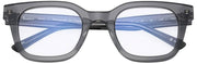 Okulary do czytania MessyWeekend Ozzy Blue Light – przezroczysty/popielaty
