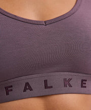 Dwupak biustonosza z gorsetem Falke Daily Comfort – różowo-różowy/fioletowy