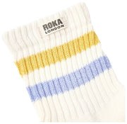 Skarpety Roka Windosr Stripe Crew - letni żółty/oset