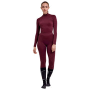 Rajstopy Falke Tight Fit 3/4 - Mahoń Brąz