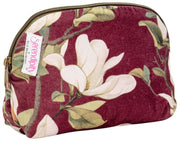Aksamitna kosmetyczka Elie Beaumont Serendipity - Burgundowa Magnolia