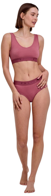 Dwupak biustonosza z gorsetem Falke Daily Comfort – czerwony