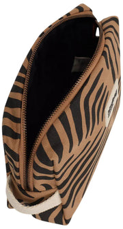Kosmetyczka Hindbag Leon - Zebra Cynamonowy Brąz