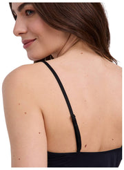 Top na ramiączkach Falke Delicate Touch - czarny