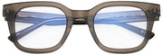 Okulary do czytania MessyWeekend Ozzy Blue Light – przezroczysty/oliwkowy