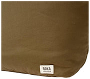 Roka Oxford Średnia torba na ramię Taslon - Moss Brown