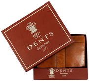 Portfel Dents Itchen Passcase – koniakowy brąz