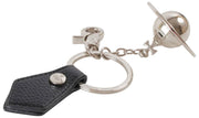 Brelok do kluczy Vivienne Westwood 3D Orb - czarny/srebrny