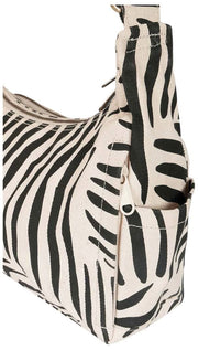 Torba na ramię Hindbag Emile z wieloma kieszeniami - Tiger Ecru
