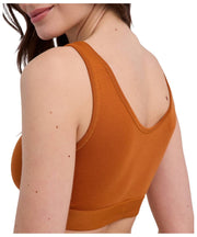 Dwupak biustonosza z gorsetem Falke Daily Comfort – różowy/pomarańczowy